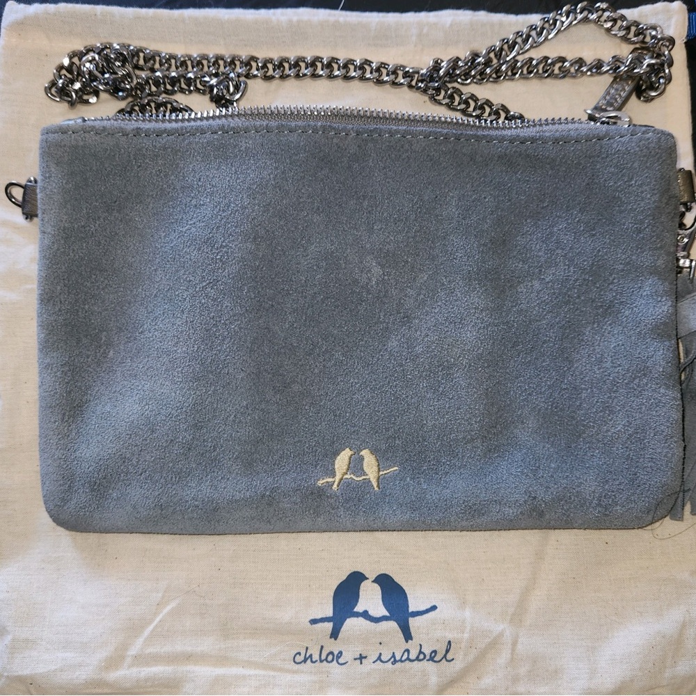 Brand new suede purse super cute